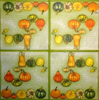 004 Kürbis - 3-ply (orange) - Ambiente